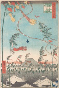 Tanabata-festivalen, fra serien One Hundred Famous Views of Edo, 1857., 1857. av Ando Hiroshige