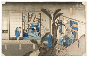  av Ando or Utagawa Hiroshige