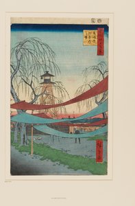 Hatsune ridebane, Bakuro-chō av Ando or Utagawa Hiroshige