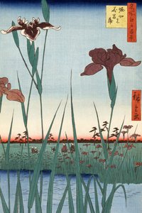 Horikiri s is r Den av Hiroshige Utagawa av Ando or Utagawa Hiroshige