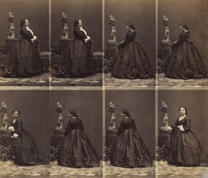 Berthe, 22. januar 1862- april 1862. av Andre Adolphe Eugene Disderi