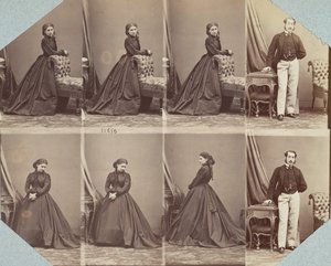 Kostymer V, 1863-67. av Andre Adolphe Eugene Disderi
