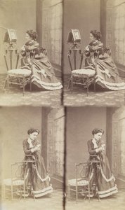 Dulare, februar 1865-75. av Andre Adolphe Eugene Disderi