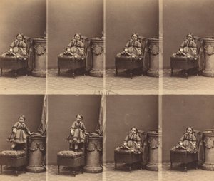 Frøken Trachier av Andre Adolphe Eugene Disderi
