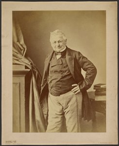 Portrett av Adolphe Thiers 1797-1877, ca 1860. av Andre Adolphe Eugene Disderi