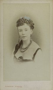 Portrett av Cora Pearl 1836-1886, ca 1865.