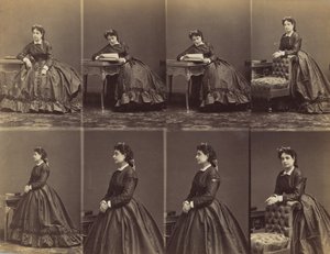 Schneider, mai-august 1863. av Andre Adolphe Eugene Disderi