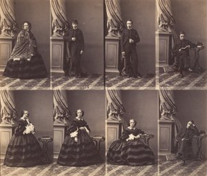 Taglione, september 1857–november 1858. av Andre Adolphe Eugene Disderi