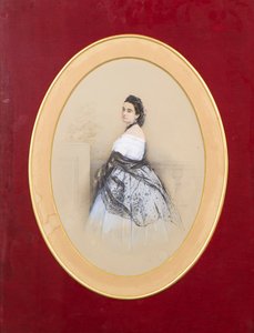 Den ærede fru Hamilton Duncan (d. 1912) av Andre Adolphe Eugene Disderi