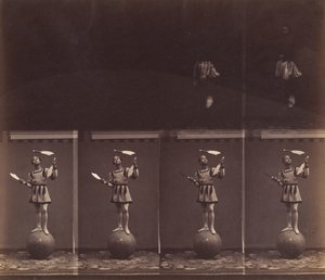 Gjøgleren Manoel, 1861. av Andre Adolphe Eugene Disderi