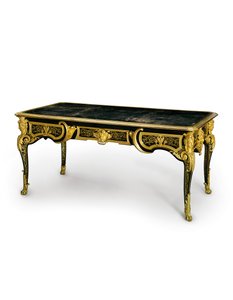 Louis XV byrå plat, 1725-50