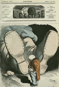 Adolphe Thiers (1797-1877), fransk statsmann. Omslag i "" L