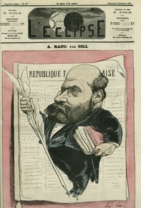 Arthur Ranc (1831-1908), fransk journalist og politiker. Omslag i "" L