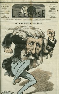 Tegneserie av Jean-Charles Langlois (Jean Charles Langlois av Andre Gill