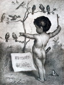 Tegning av André Gill, 1927 av Andre Gill