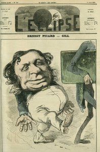 Ernest Picard (1821-1877), fransk politiker. Omslag i "" L