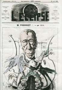 Jean-Pons-Guillaume Viennet (1777-1868), fransk poet, dramatiker og politiker. Omslag i "" L