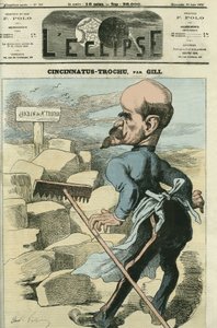 Louis-Jules Trochu (1815-1896), fransk general og politiker. Omslag i "" L