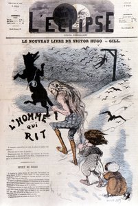 Mannen som ler Victor Hugo - av Gill, i "" L