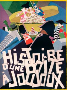 Omslagsdesign av Andre Helle for Histoire dune Boite a Joujoux, 1926, 1929