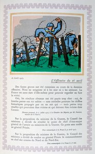 Det andre slaget ved Aisne, 16. april, 1917, 1919