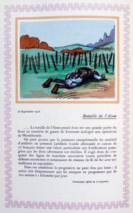 Slaget ved Aisne, 25. september 1914, 1919
