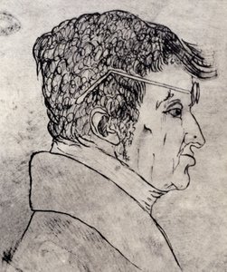 Selvportrett av Andre-Marie Ampere (Poleymieux-au-Mont-d