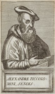 Alessandro Piccolomini av Andre Thevet
