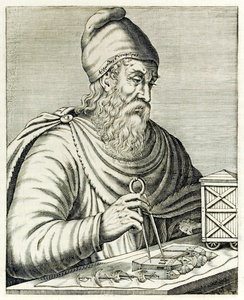 Archimedes of Syracuse fra ?True Portraits?? av André Thévet utgitt i 1594