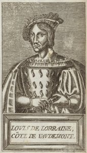 Louis av Lorraine av Andre Thevet