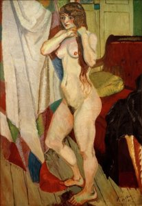 Suzanne Valadon gjør håret hennes