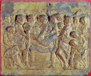 Nedstigningen fra korset (bronse) av Andrea Riccio
