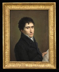 Portrett av en musiker, ca. 1800.