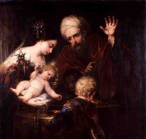 The Trial of Moses (olje på lerret)