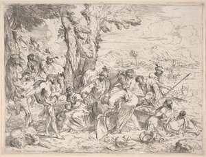 Rachel skjuler Labans idoler av Andrea De Leone
