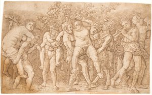 Bakre kanal med Silén av Andrea Mantegna