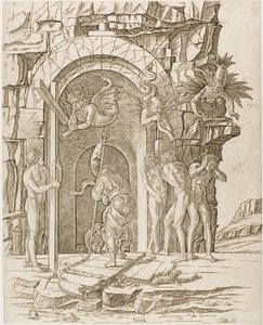 Nedstigning til Limbo av Andrea Mantegna