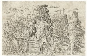 Kristi gravlegging av Andrea Mantegna