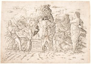 Begravelsen av Andrea Mantegna