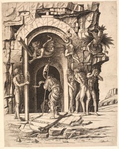 Kristus i dødsriket av Andrea Mantegna