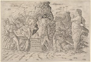 Gravleggingen av Andrea Mantegna