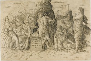 Gravleggingen av Andrea Mantegna