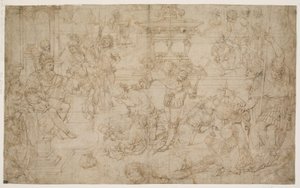 De ti tusen kristnes martyrium av Andrea Mantegna