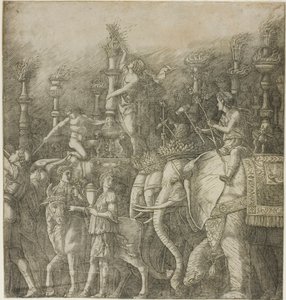 Julius Cæsars triumf av Andrea Mantegna