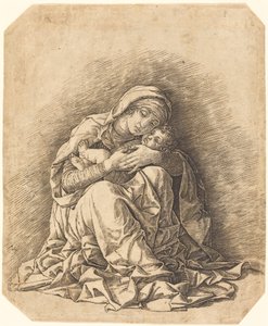Jomfruen og barnet av Andrea Mantegna