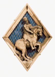 Mars, skulptur i lavrelieff av Andrea Pisano av Andrea Pisano