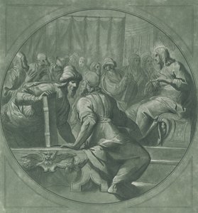 Kristus forvirrer legene, 1750-70. av Andrea Scacciati