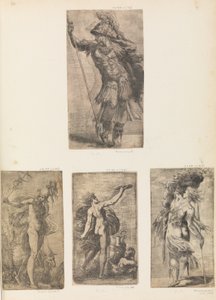 mars, ca. 1546-52. av Andrea Schiavone