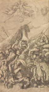Bortføringen av Helen, 1547. av Andrea Schiavone