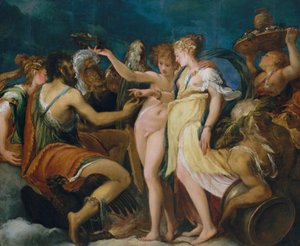 Amor og psykes ekteskap, 1540-årene.